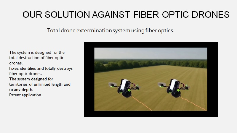 Anti fiber-optic drone